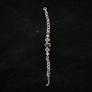 Moonstone Meadows silver bracelet